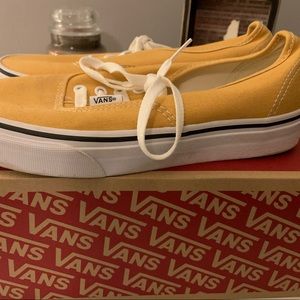 Yellow vans
